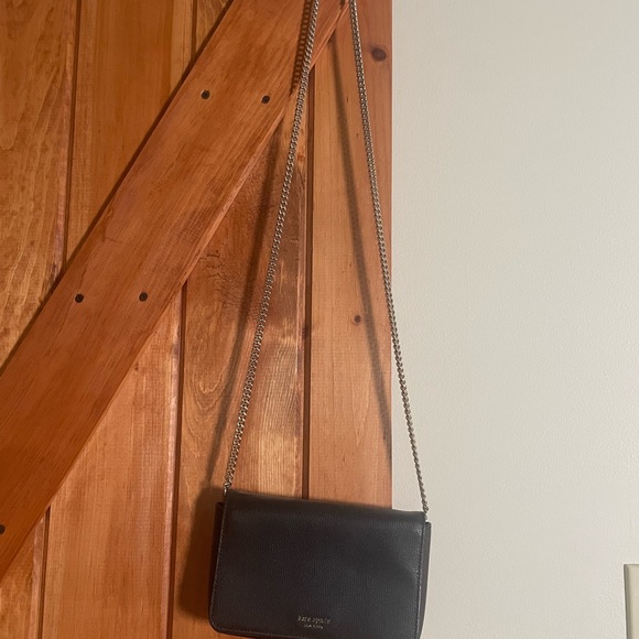 Kate Spade Black Leather Shoulder Bag - Picture 2 of 3